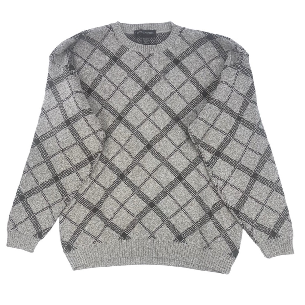 Vintage Liberty‎ Sweaters Crewneck Men's Size M Multicolor